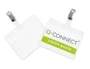 Q-connect Identificador con Pinza KF01560 60x90 mm PVC con Apertura Superior