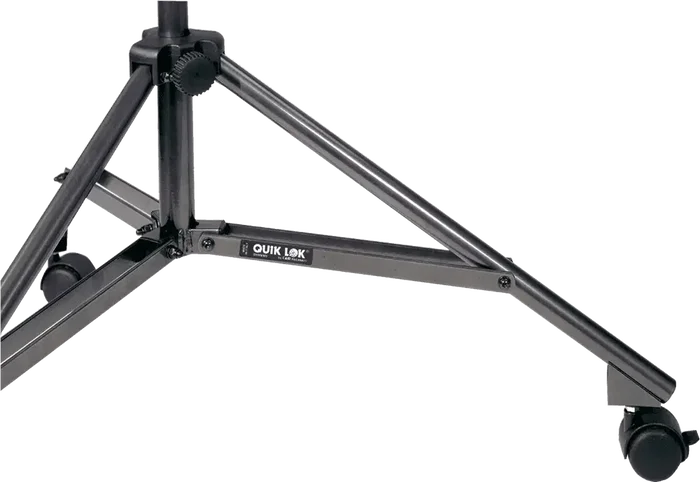 QUIKLOK Soporte Micrófono Jirafa Telescópica Studio Gran Longitud con Ruedas