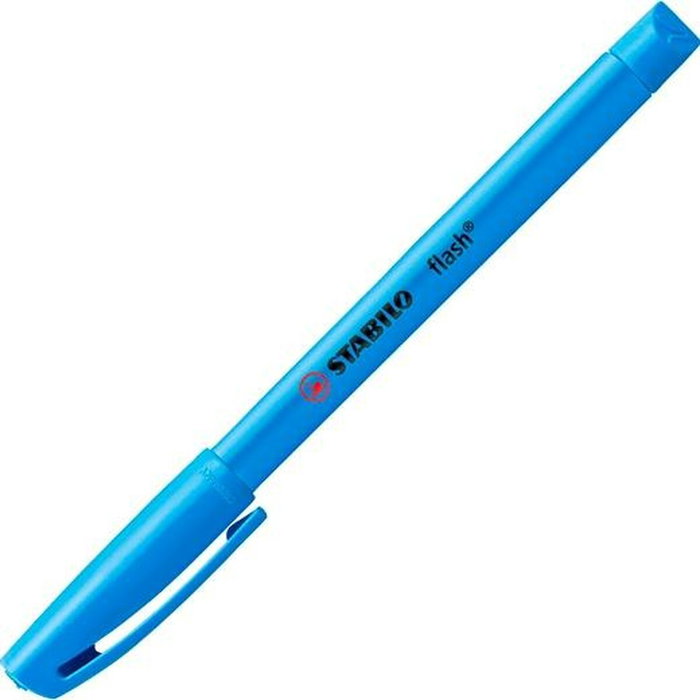 STABILO FLASH 555 Azul (Set de 10)