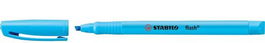 Marcador Fluor Stabilo Flash 555 Azul (Set de 10)