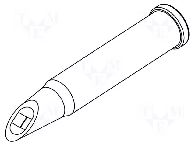 ERSA Punta de soldadura tipo horma de 3,5 mm ERSA Punta de soldadura tipo horma de 3,5 mm