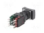 SCHNEIDER ELECTRIC Interruptor de presión Harmony XB6 16mm verde LED