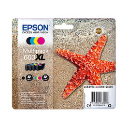 Epson Multipack 603XL Estrella de Mar 4 Colores C13T03A64020