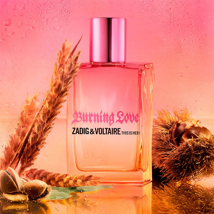 Zadig & Voltaire This is Her! Burning Love Eau de Parfum Vaporizador Edición Limitada - Perfume Floral Gourmand para Mujer 100 ml