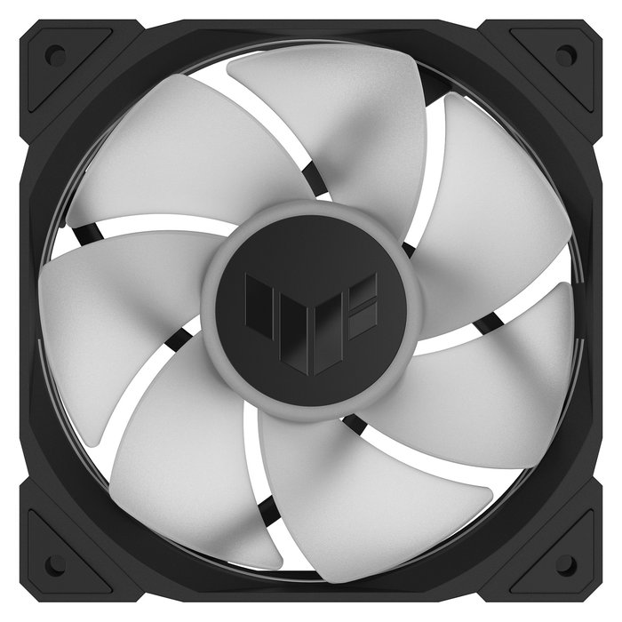 ASUS TUF Gaming TR120 ARGB - Pack de 3 Ventiladores de PC 120mm Negro, Reverse, PWM, 16 LEDs, 2200 RPM, 29dB