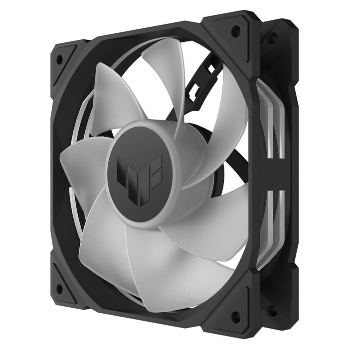 ASUS TUF Gaming TR120 ARGB - Pack de 3 Ventiladores de PC 120mm Negro, Reverse, PWM, 16 LEDs, 2200 RPM, 29dB