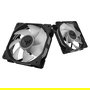 ASUS TUF Gaming TR120 ARGB - Pack de 3 Ventiladores de PC 120mm Negro, Reverse, PWM, 16 LEDs, 2200 RPM, 29dB