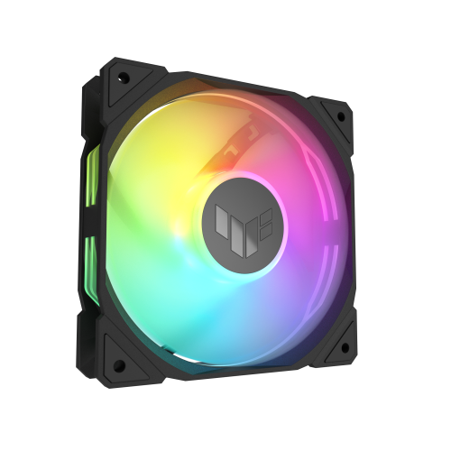 ASUS TUF Gaming TR120 ARGB Reverse Fan - Triple Pack Negro