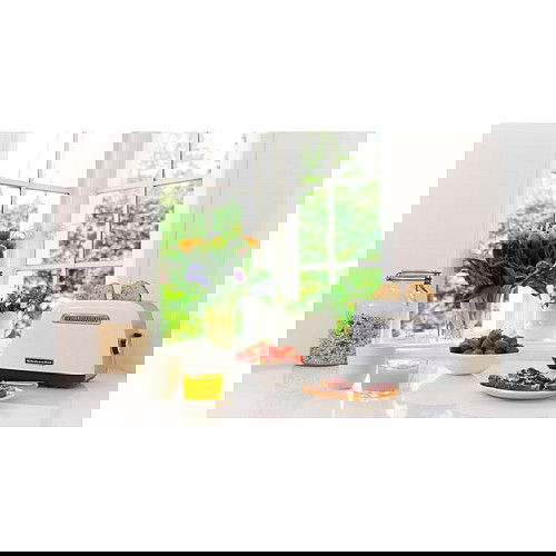 KitchenAid 5KMT2115EWH Tostador Blanco, Acero Inoxidable, 2 Rebanadas, 1100W