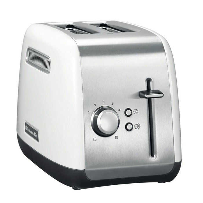 KitchenAid 5KMT2115EWH Tostadora de 2 rebanadas, Blanco