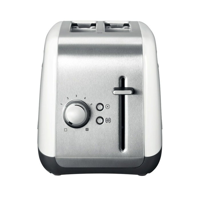 KitchenAid 5KMT2115EWH Tostadora de 2 rebanadas, Blanco