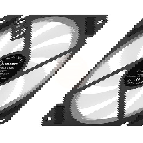 Xilence Performance A+ Ventilador 120mm ARGB REVERSE Negro - Ventilación Controlada y Estética Luminosa