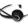 Plusonic Auriculares Mono USB 10.1P | Compatibles con Teams y Skype