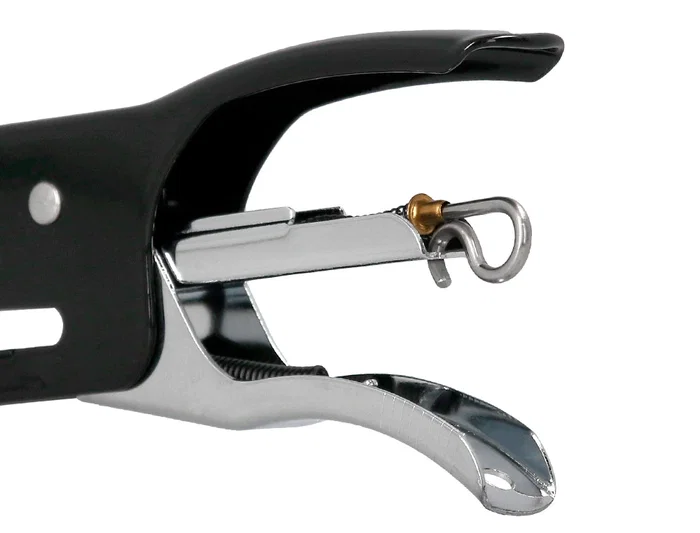 Q-connect Grapadora Tenaza KF22340 Metálica Color Negro Capacidad 12 Hojas Usa Grapas Número 10