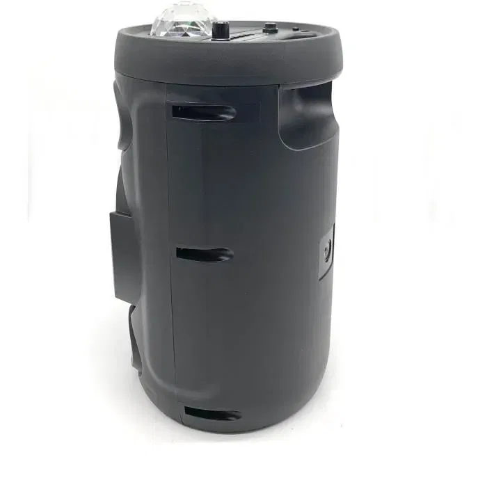 Inovalley KA02 BOWL Altavoz Bluetooth 400W con Karaoke y Bola Caleidoscopio LED, USB, Micro-SD