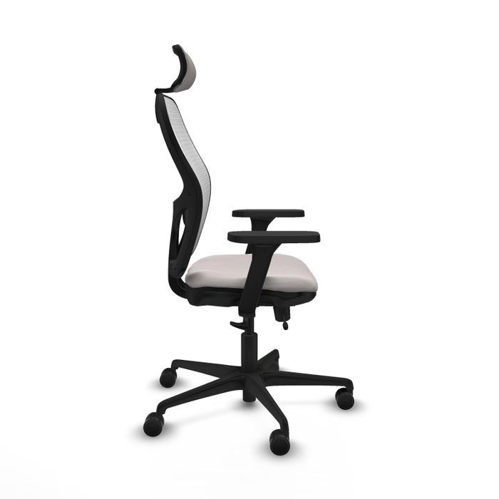 PIQUERAS Y CRESPO Silla de oficina Jorquera con mecanismo Sincro/Traslack en Blanco PIQUERAS Y CRESPO Silla de oficina Jorquera con mecanismo Sincro/Traslack en Blanco