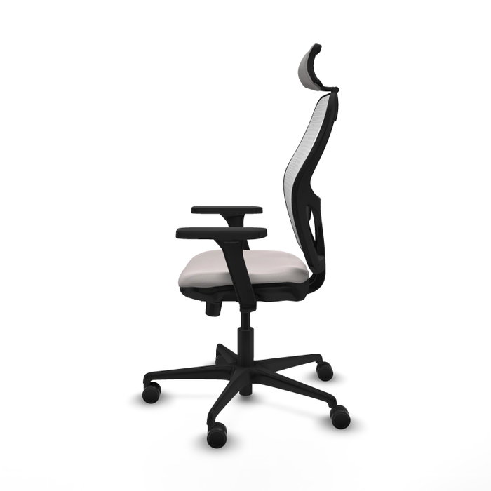 PIQUERAS Y CRESPO Silla de oficina Jorquera con mecanismo Sincro/Traslack en Blanco PIQUERAS Y CRESPO Silla de oficina Jorquera con mecanismo Sincro/Traslack en Blanco