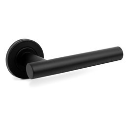 JANDEL Roseta Inoxidable SAMY Negro Mate