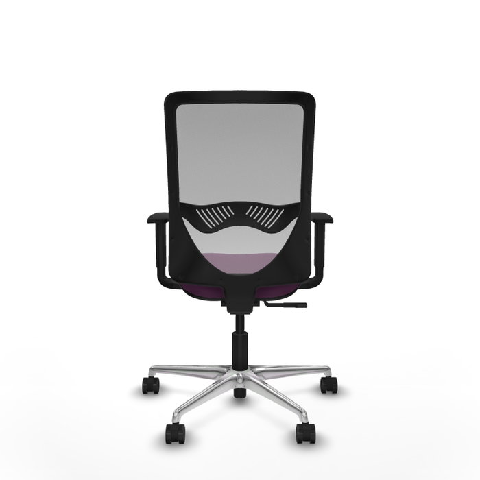 PIQUERAS Y CRESPO Silla de oficina Zulema Morado y Gris con mecanismo Sincro PIQUERAS Y CRESPO Silla de oficina Zulema Morado y Gris con mecanismo Sincro
