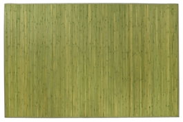 DKD Home Decor Alfombra de Bambú Verde 140x200 cm