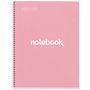 Miquelrius Cuaderno Espiral Emotions A4 80 Hojas Cuadro 5 mm Rosa