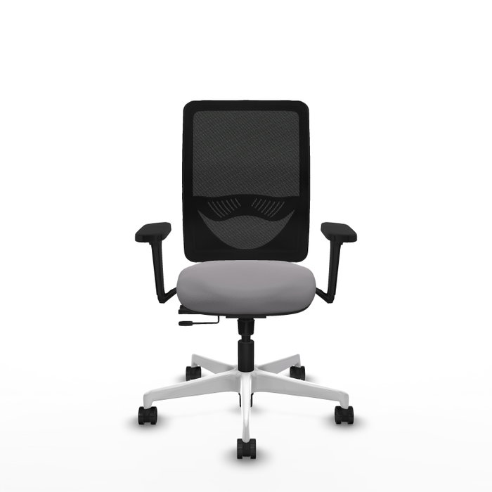 PIQUERAS Y CRESPO Silla de oficina Zulema Gris y Negro PIQUERAS Y CRESPO Silla de oficina Zulema Gris y Negro