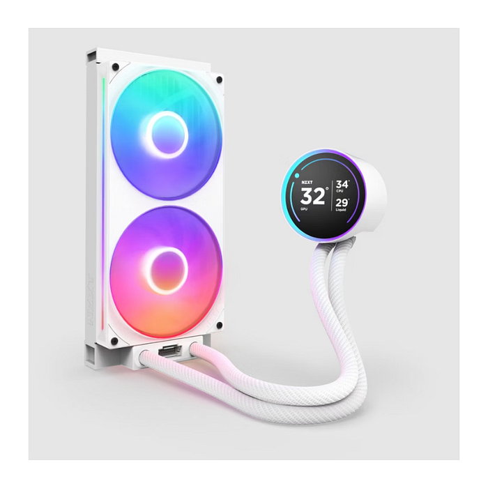 NZXT Kraken Elite 280 RGB Blanco RL-KR28E-W1