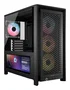 Corsair 4000D LCD RS ARGB Mid-Tower Caja PC, Negro