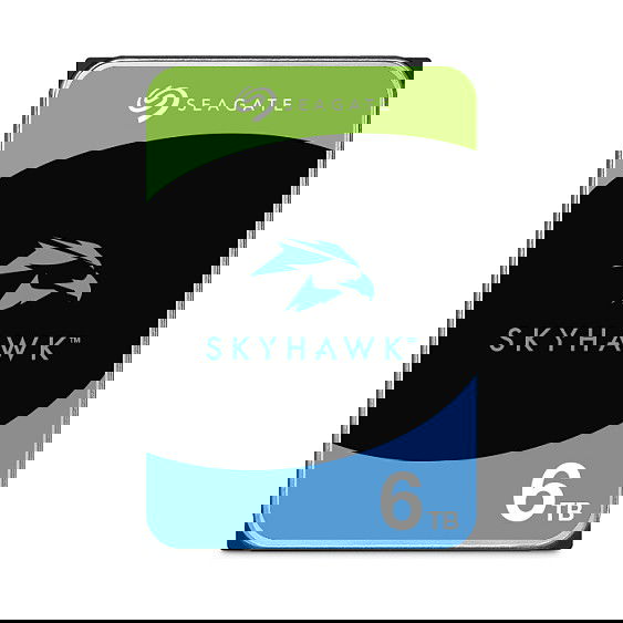 Seagate ST6000VX009 Disco Duro de 6TB para Videovigilancia, 5900RPM, 256MB Cache