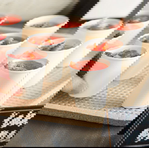 Algon Set 50 Vasos Blancos de Cartón 80cc (5,1 x 5,4 x 5 cm) (36 Unidades)