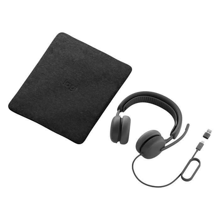 Logitech 981-001615 Auriculares con Cable para Llamadas y Música, Diadema, Grafito