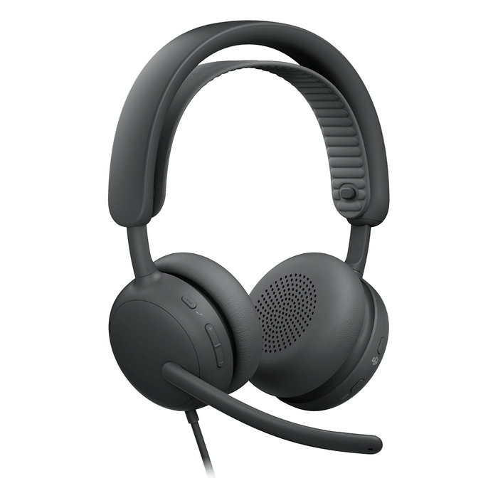 Logitech 981-001615 Auriculares con Cable para Llamadas y Música, Diadema, Grafito