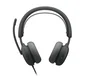 Logitech 981-001615 - Auriculares Diadema Alámbricos para Llamadas/Música - Supraaurales - USB Type-C / USB Type-A - Grafito