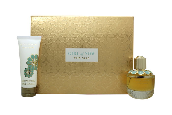 Elie Saab Girl of Now Gift Set 50ml EDP + 75ml Body Lotion Elie Saab Girl of Now Gift Set 50ml EDP + 75ml Body Lotion
