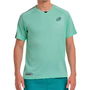 Camiseta de Manga Corta Hombre Bullpadel Badan Azul Pádel 45