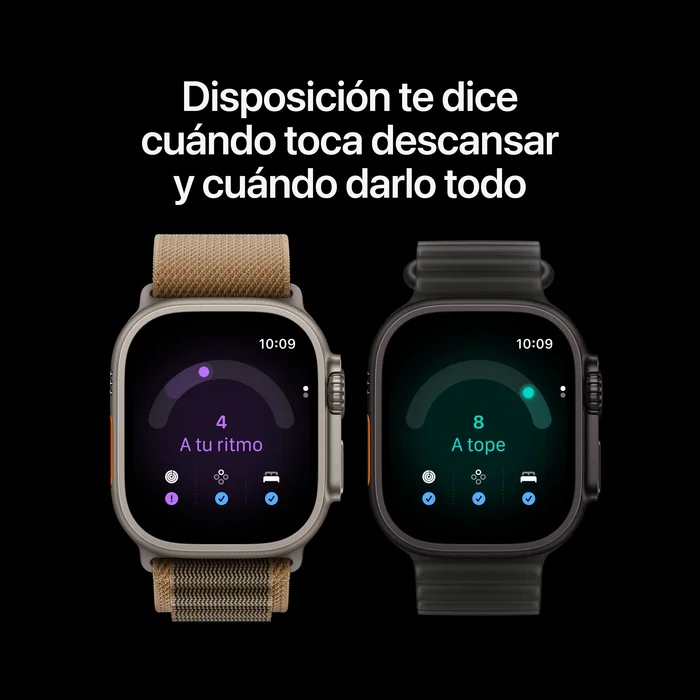 Apple Watch Ultra 4 GPS + Cellular 49mm Titanio Natural con Loop Alpine Desierto M