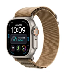Apple Watch Ultra 4 GPS + Cellular 49mm Titanio Natural con Loop Alpine Desierto M