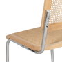 Silla Natural Madera-Ratán Salón 46 X 53 X 82,50 cm
