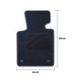 OCC Design Alfombrillas a Medida para BMW E85 Z4 (2002-2009) 2 Piezas
