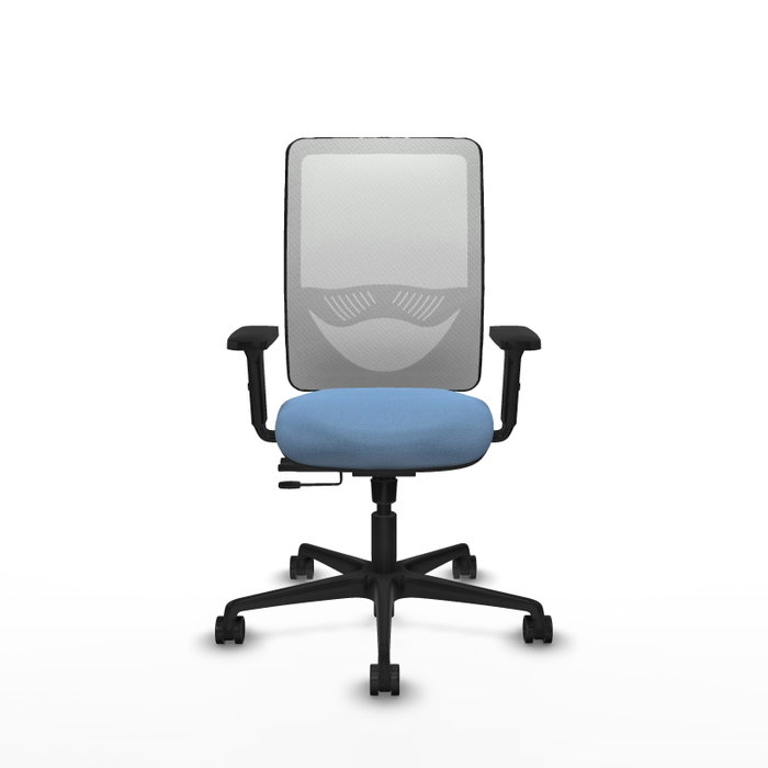 PIQUERAS Y CRESPO Silla de oficina Zulema Azul cielo y Blanco PIQUERAS Y CRESPO Silla de oficina Zulema Azul cielo y Blanco