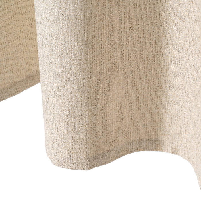 Cortina Crudo Poliester Decoración 140 X 260 cm (Set de 2)