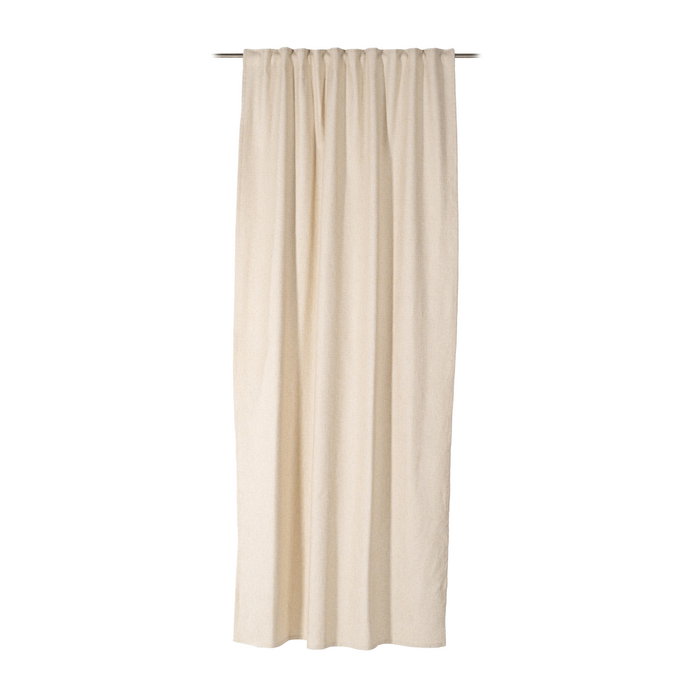 Cortina Crudo Poliester Decoración 140 X 260 cm (Set de 2)