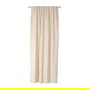 Cortina Crudo Poliester Decoración 140 X 260 cm (Set de 2)