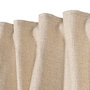 Cortina Crudo Poliester Decoración 140 X 260 cm (Set de 2)