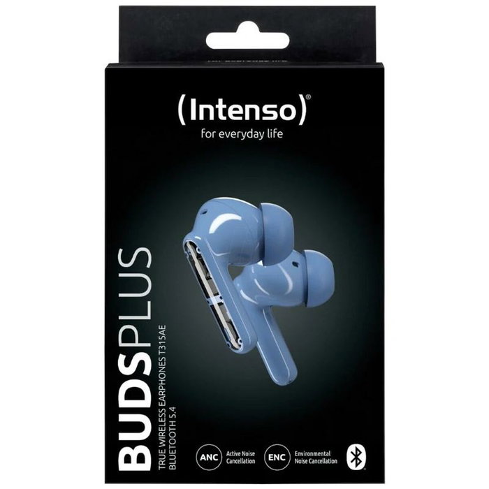 Intenso Buds Plus T315AE Auriculares Inalámbricos, Azul