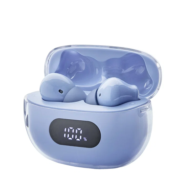 Intenso T315AE Auriculares True Wireless (TWS) In-Ear Bluetooth 5.4 con Cancelación Activa de Ruido (ANC) y Cancelación de Ruido en Llamadas (ENC) - Azul