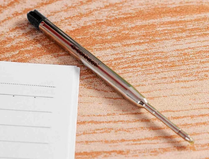 Q-connect Recambio Bolígrafo Negro Tipo Parker 0.7mm Cuerpo Metálico Recargable