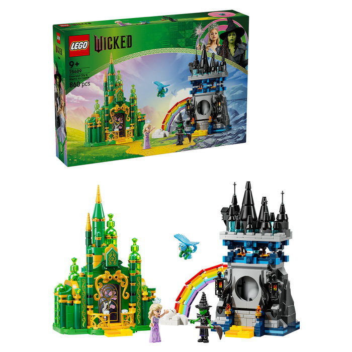 LEGO Wicked 75689 Emerald City & Kiamo Ko Castle LEGO Wicked 75689 Emerald City & Kiamo Ko Castle