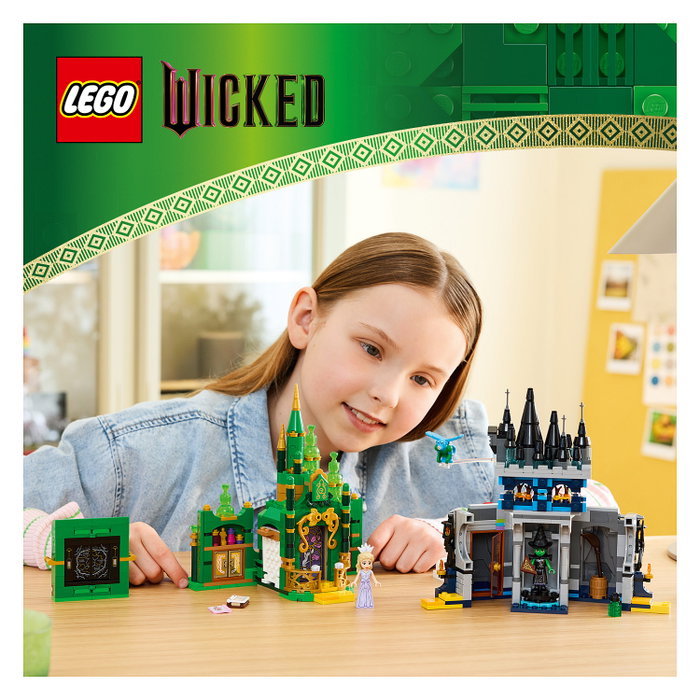 LEGO Wicked 75689 Emerald City & Kiamo Ko Castle LEGO Wicked 75689 Emerald City & Kiamo Ko Castle