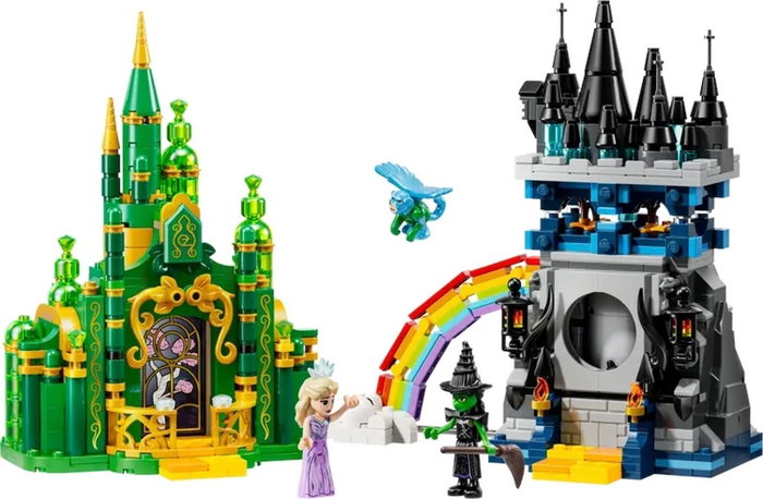 LEGO Wicked 75689 Ciudad Esmeralda y Castillo Kiamo Ko